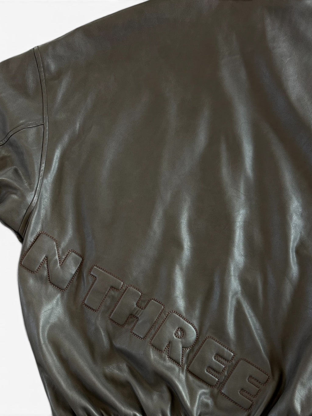 Soft Leather Hoodie