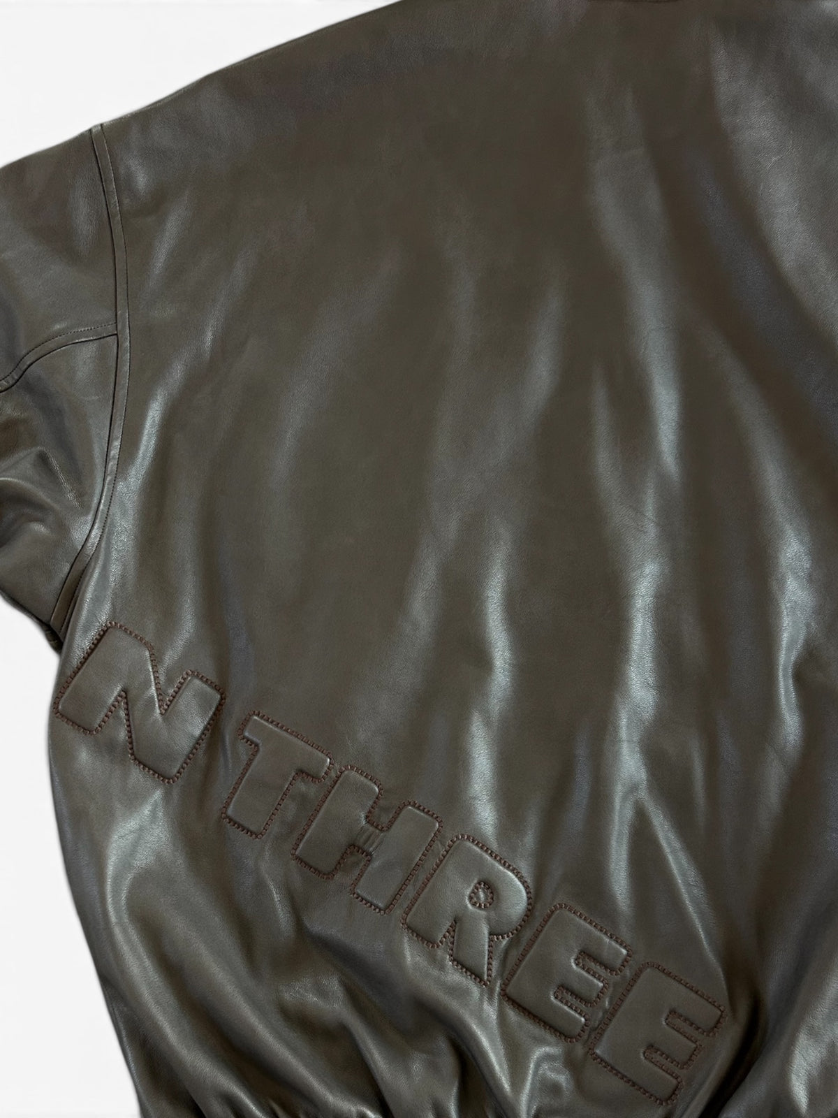 Soft Leather Hoodie