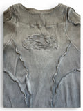 Asymmetrical body hugging Long sleeve
