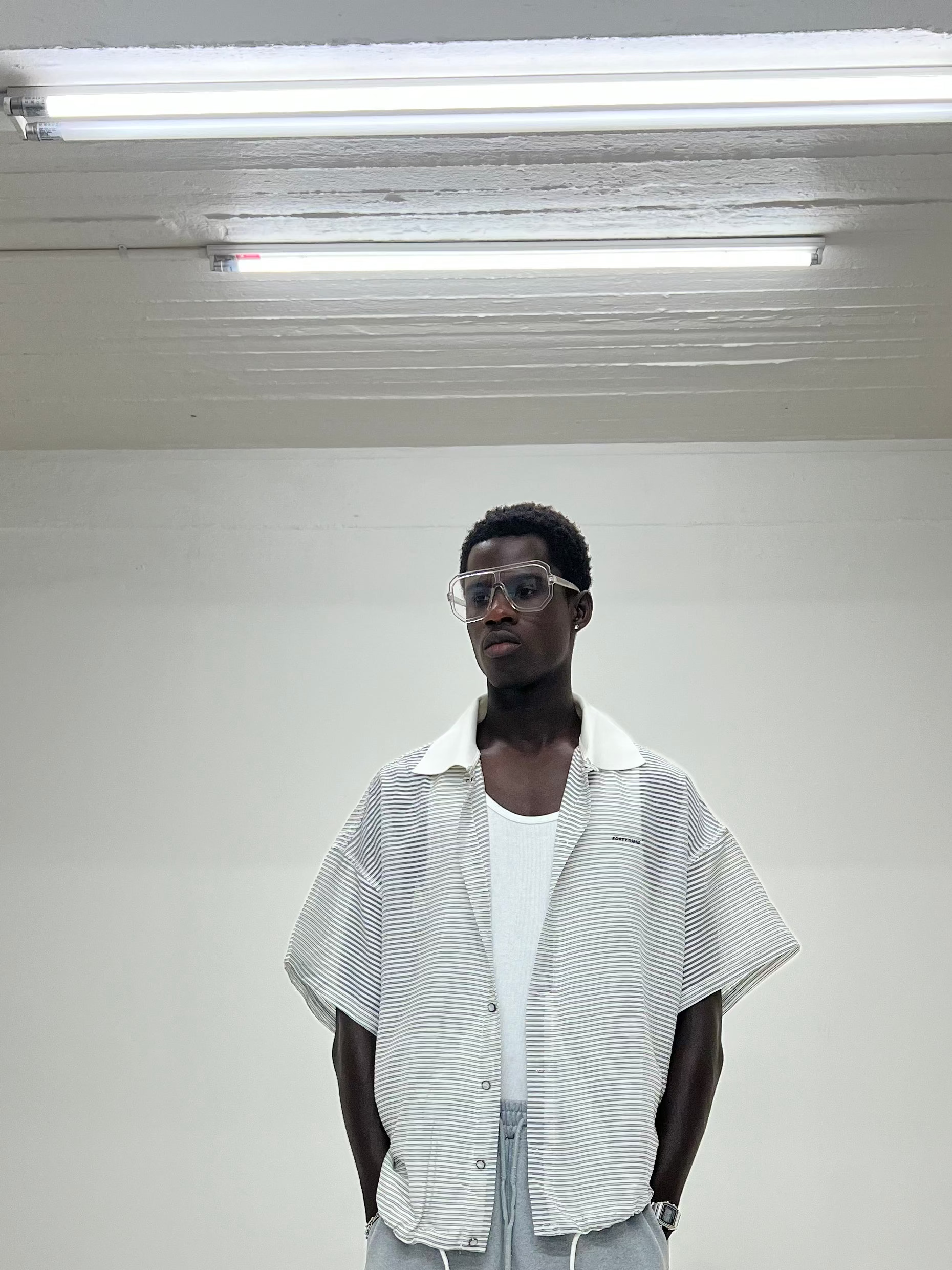 Lightweight Stripped Shirt